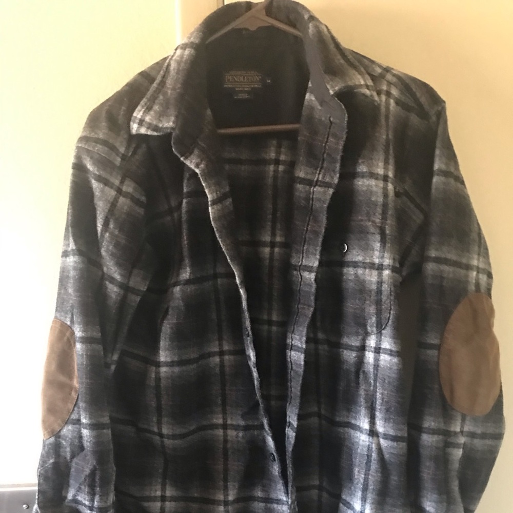 Whool pendalton button down